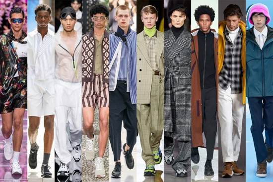 tendencias de moda para hombre 2020;