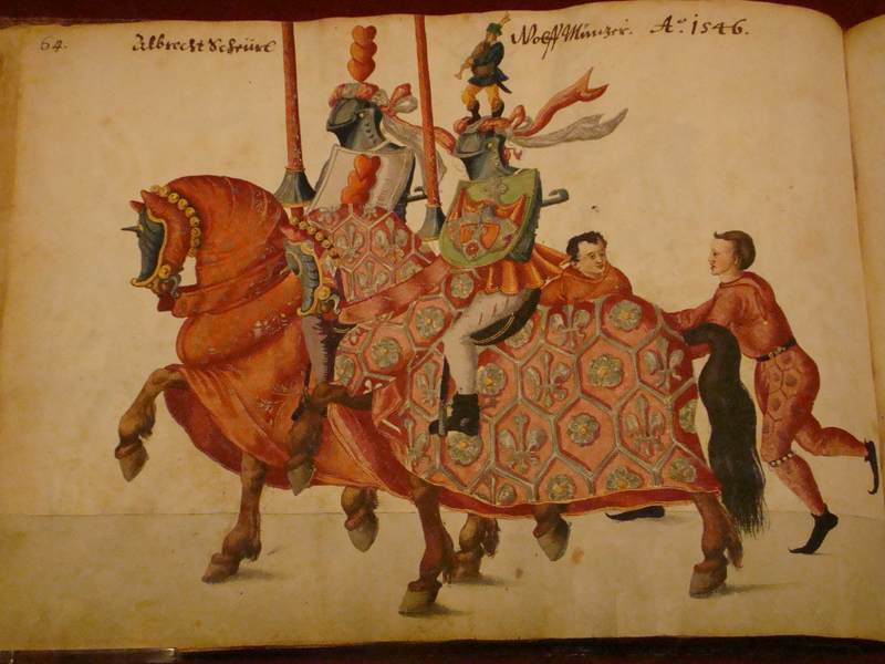 pintura de caballeria medieval; chivalry; hombre caballo